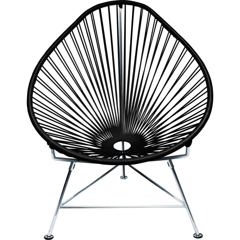 Innit Designs Acapulco Chair | Chrome/Black