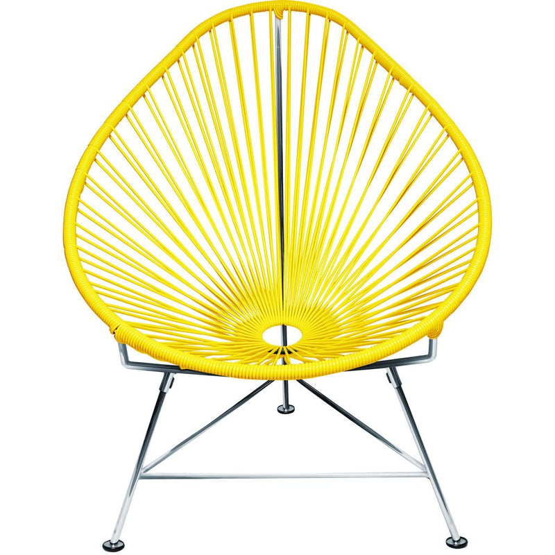 Innit Designs Acapulco Chair | Chrome/Yellow