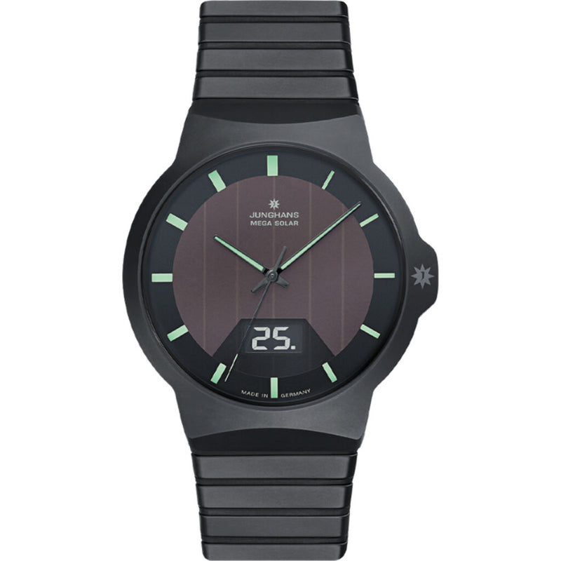 Junghans Funk and Solar Watch | Force Mega Solar Watch 018/1938.44