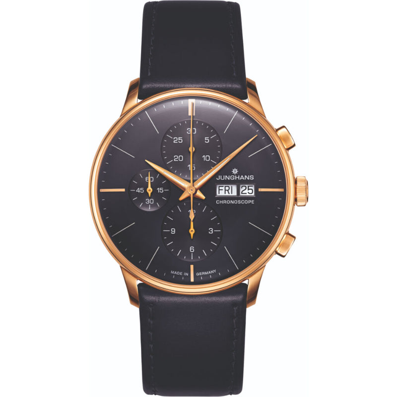 Junghans Meister Chronoscope Watch | 027/7024.01 – Sportique
