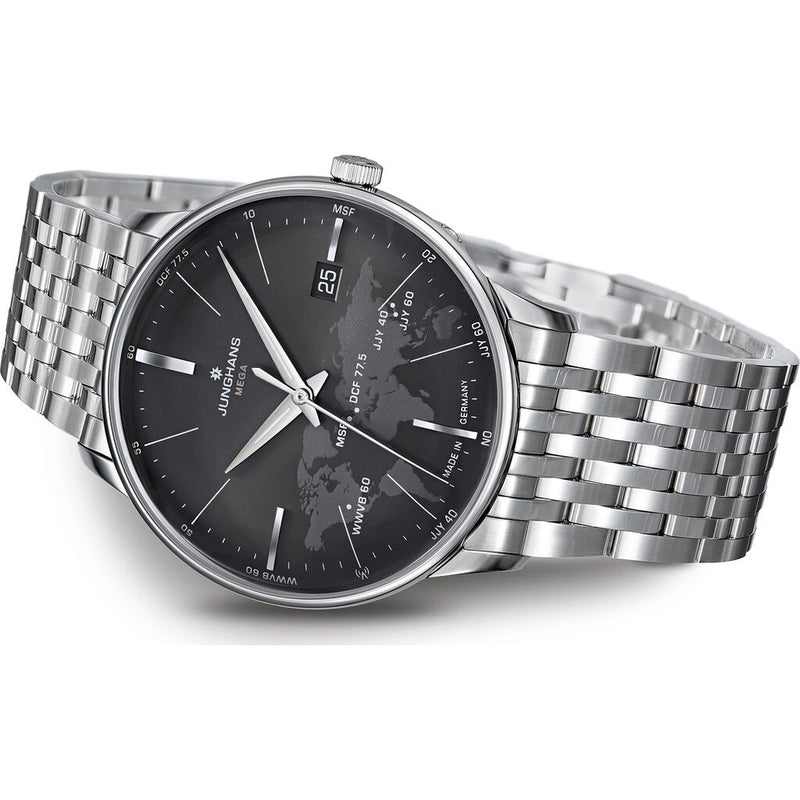 Junghans Meister Mega Radio-controlled Watch | Stainless Steel Bracelet 058/4803.44