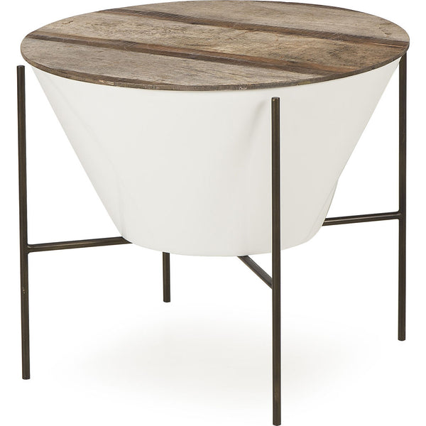 Resource Decor Danica Filter Side Table | Peroba