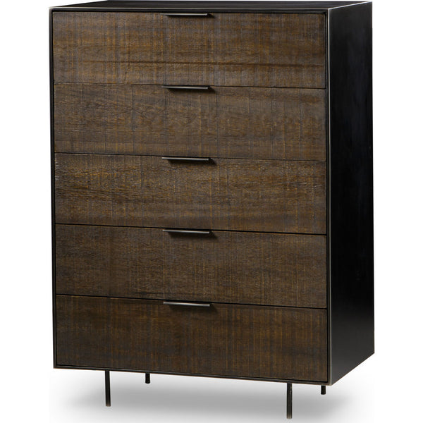 Resource Decor Tribeca 5 Drawer Chest | Walnut