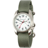 Bertucci A-1S Field Watch | White Dial/Defender Drab™ Nylon Band