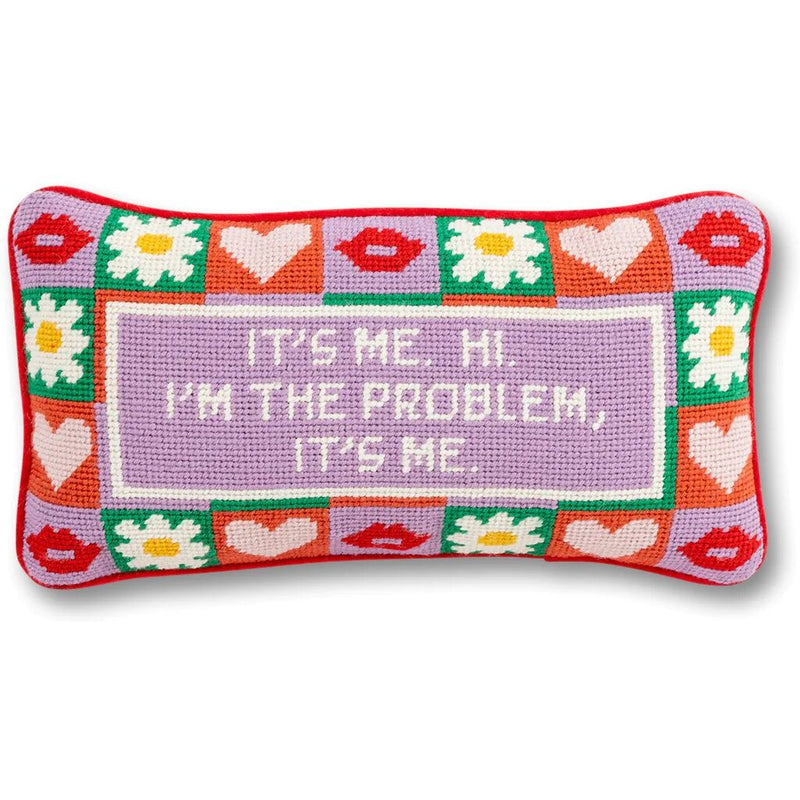 Furbish It's Me Needlepoint Pillow