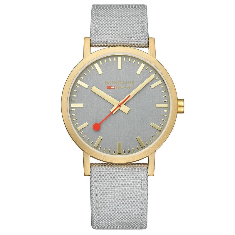 Mondaine Classic 40mm Swiss Quartz Wristwatch