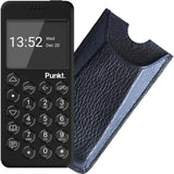 Punkt. Handcrafted Danny P. Leather Phone Case for MP02 4G Mobile Phone – Black