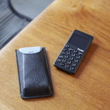 Punkt. Handcrafted Danny P. Leather Phone Case for MP02 4G Mobile Phone – Black