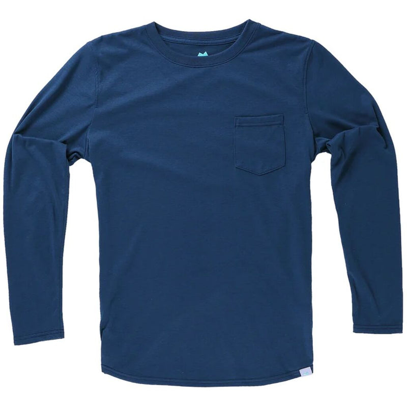 Myles Apparel Everyday Long Sleeve Tee with Pocket