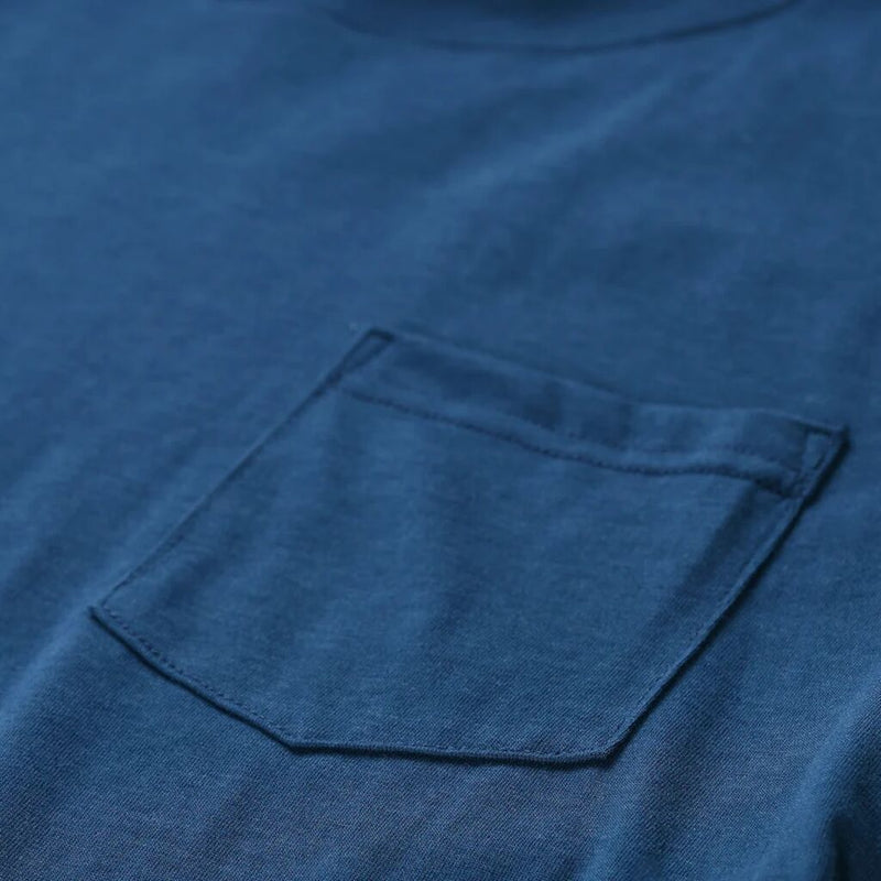 Myles Apparel Everyday Long Sleeve Tee with Pocket