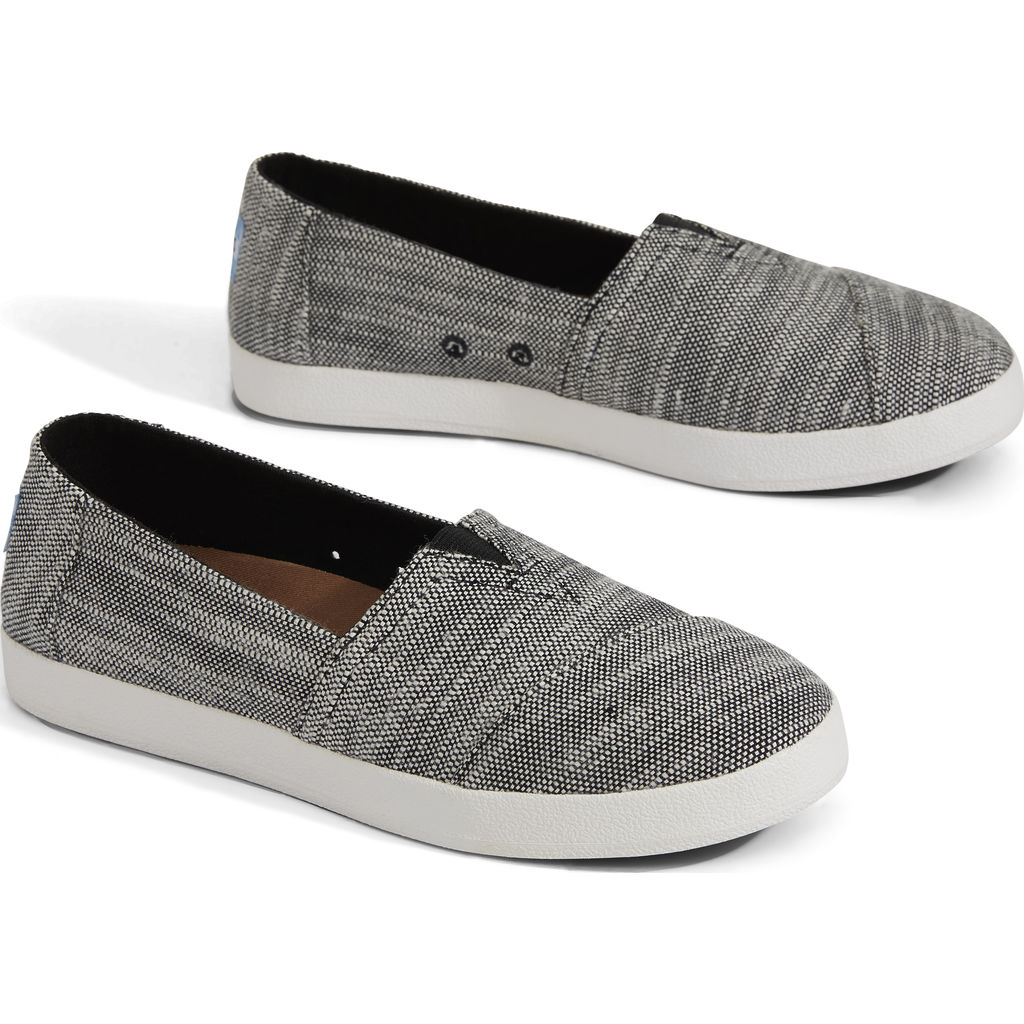 Toms black sales avalon women's