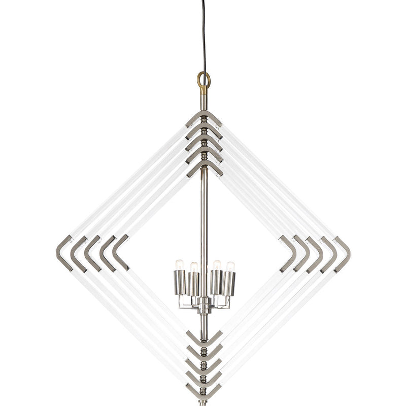 Resource Decor Spiral Acrylic Diamond | Nickel