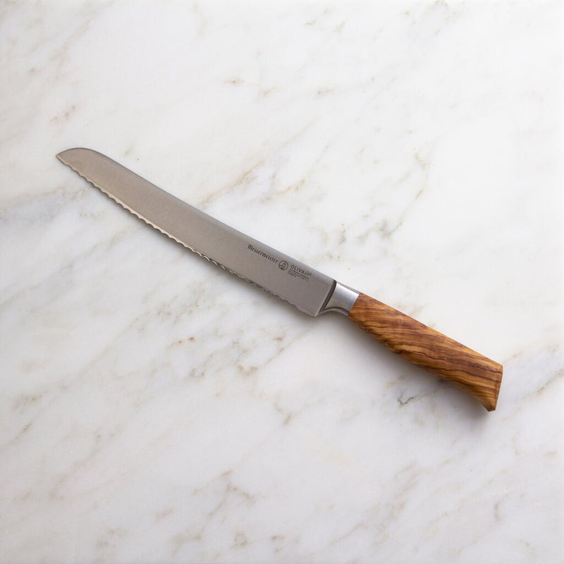 Messermeister Oliva Elite Scalloped Bread Knife | 9"