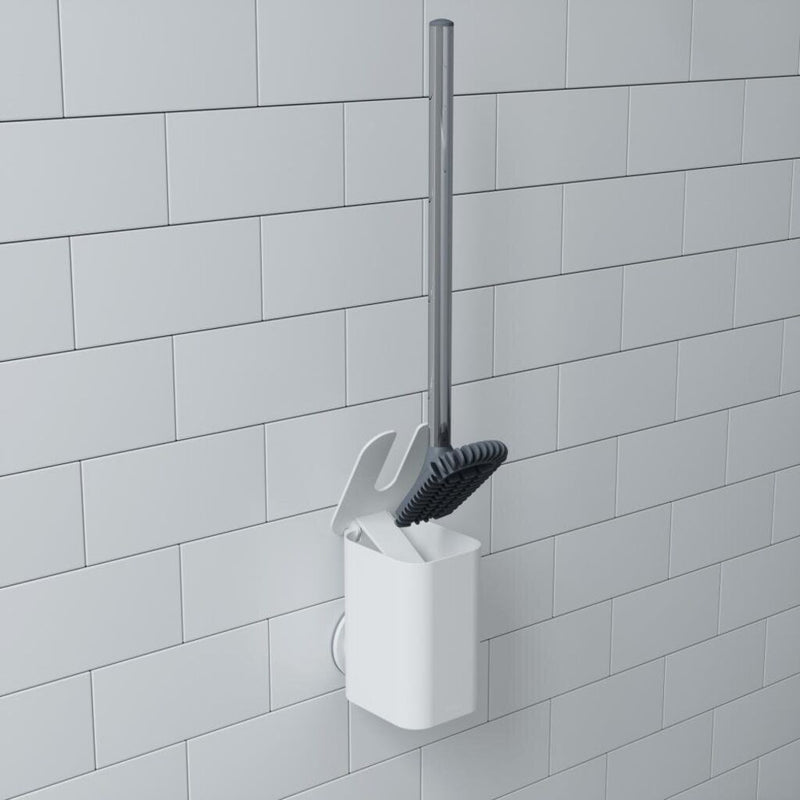 Umbra Flex Surelock Toilet Brush | White