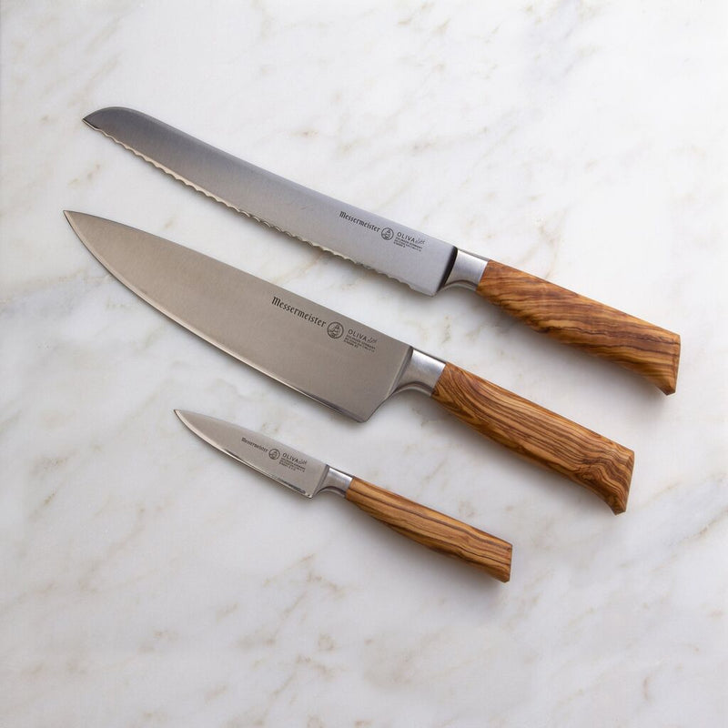 Messermeister Oliva Elite Trio Set | 3 Piece