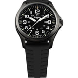 traser H3 Black P67 Officer Pro Watch | Silicone Strap 107103