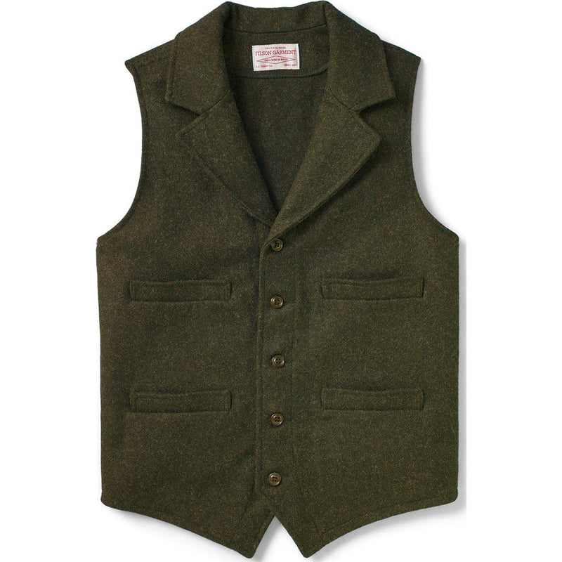 Filson Western Vest | Forest Green L 11010682