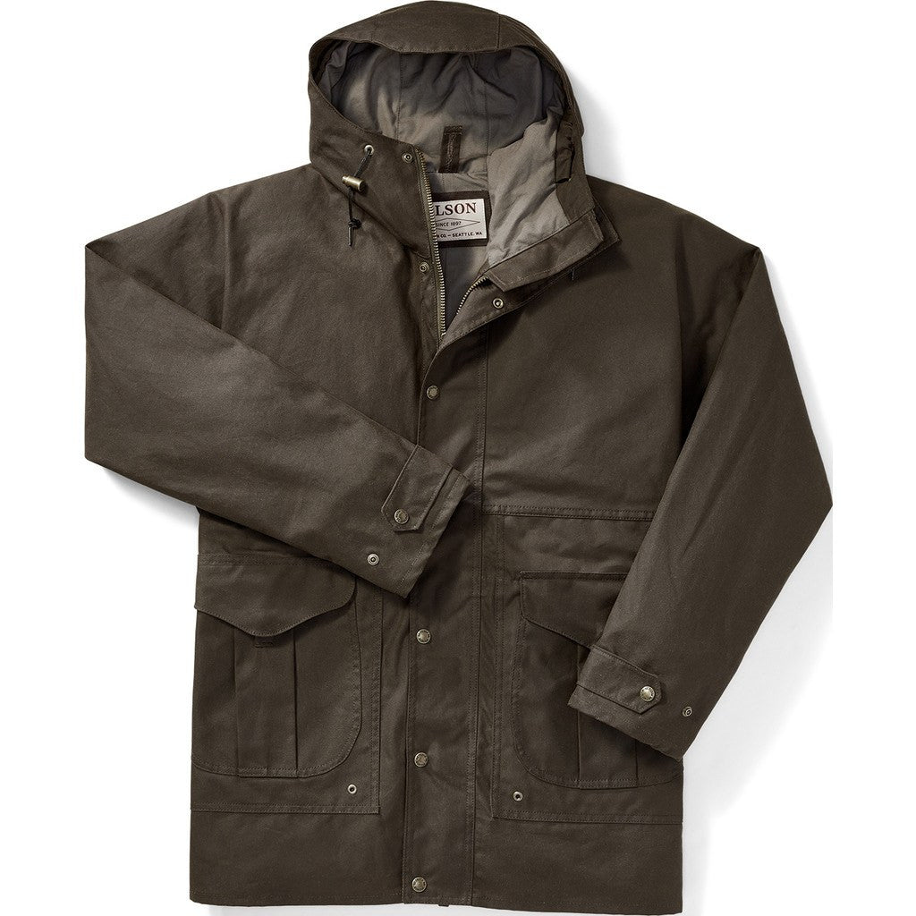 Filson All Seasons Rain Coat Orca Gray 11010695 – Sportique