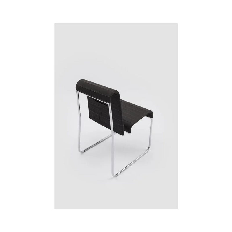 Danese Milano Farallon Side Chair | Chrome Structure