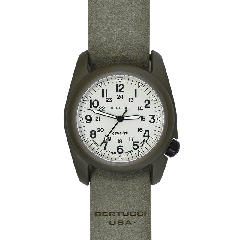 Bertucci Watches A-4T Aero Leather Watch - Men's - Accessories