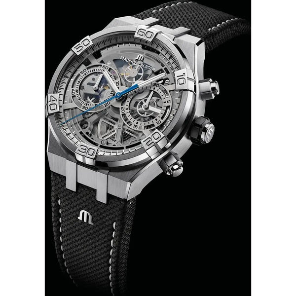 Maurice Lacroix AIKON Automatic Chronograph Skeleton 44mm | Stainless Steel Case