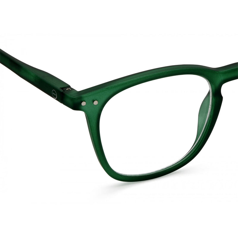 Izipizi Reading Glasses E-Frame | Green Crystal Soft