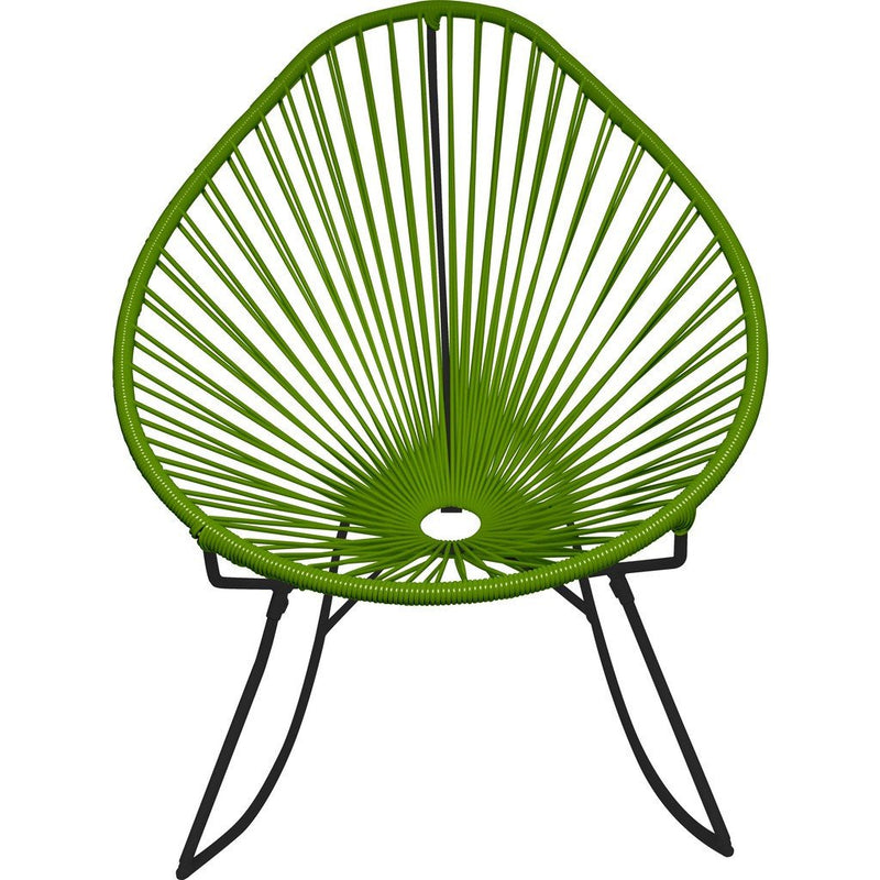 Innit Designs Junior Acapulco Rocker Chair | Black/Cactus-15-01-11