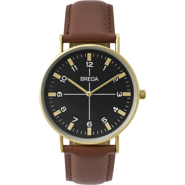 Breda Watches Belmont Watch | Gold/Brown 1646b