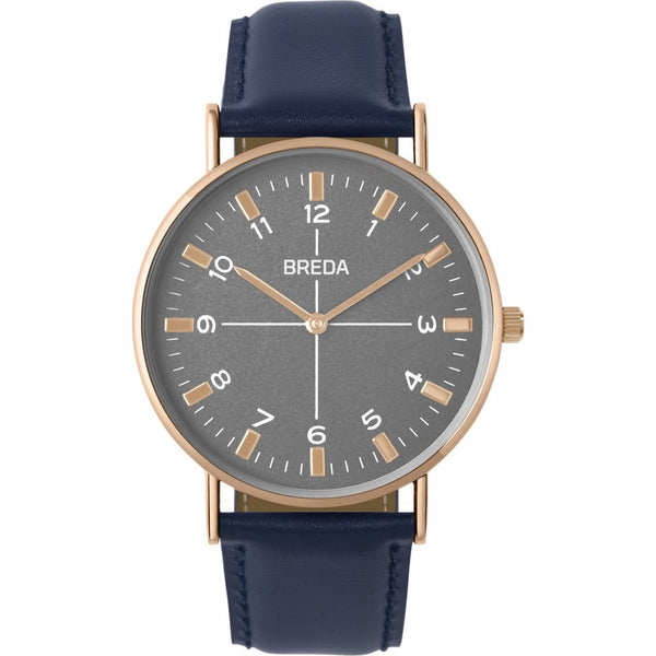 Breda Watches Belmont Watch | Rose Gold/Navy 1646h