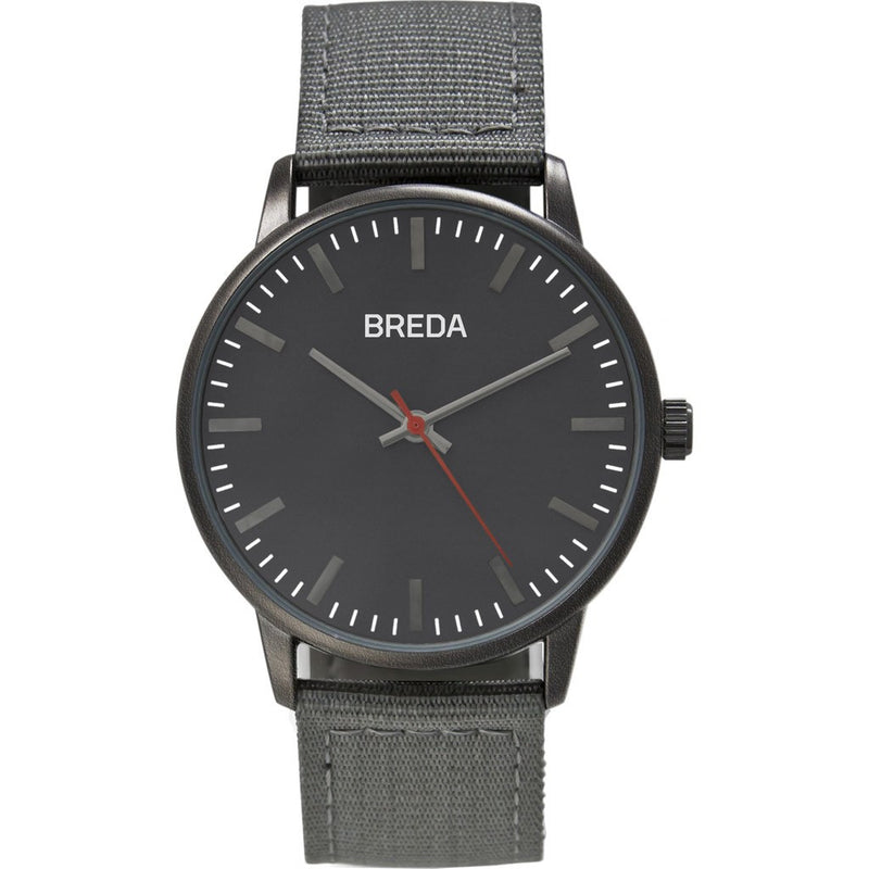 Breda Watches Valor Watch | Gunmetal/Gray 1707a