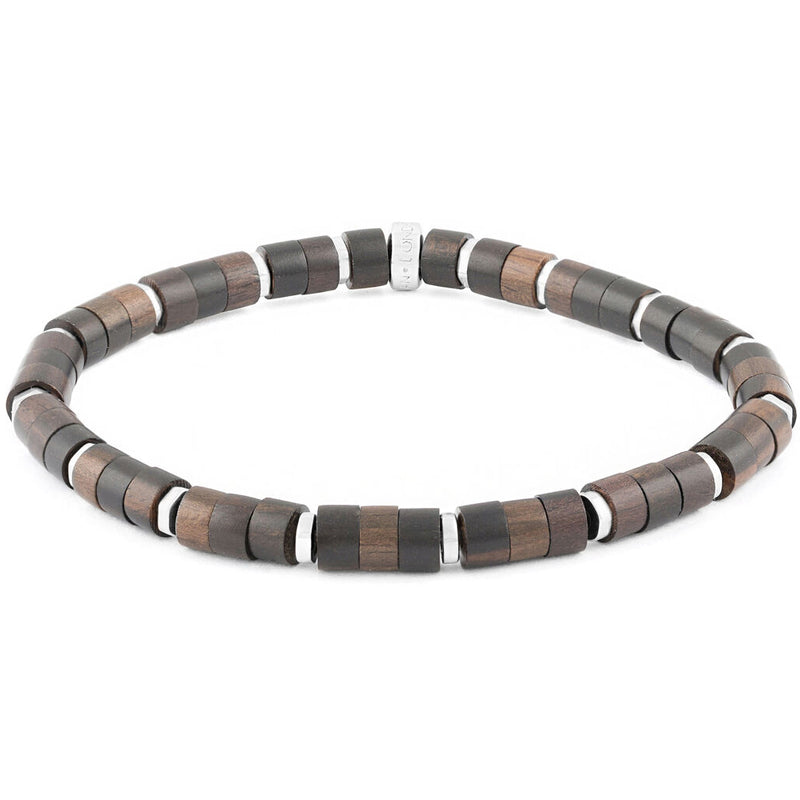 Tateossian Ebony Bamboo Bracelet | Silver