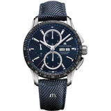 Maurice Lacroix PONTOS S Chronograph 43mm Wristwatch | Stainless Steel Case