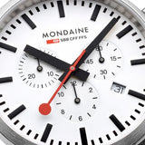 Mondaine Neo Watch | 41mm | Black Vegan Strap