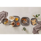 Ekobo Gusto Dinnerware Set | Smoke/16 Piece