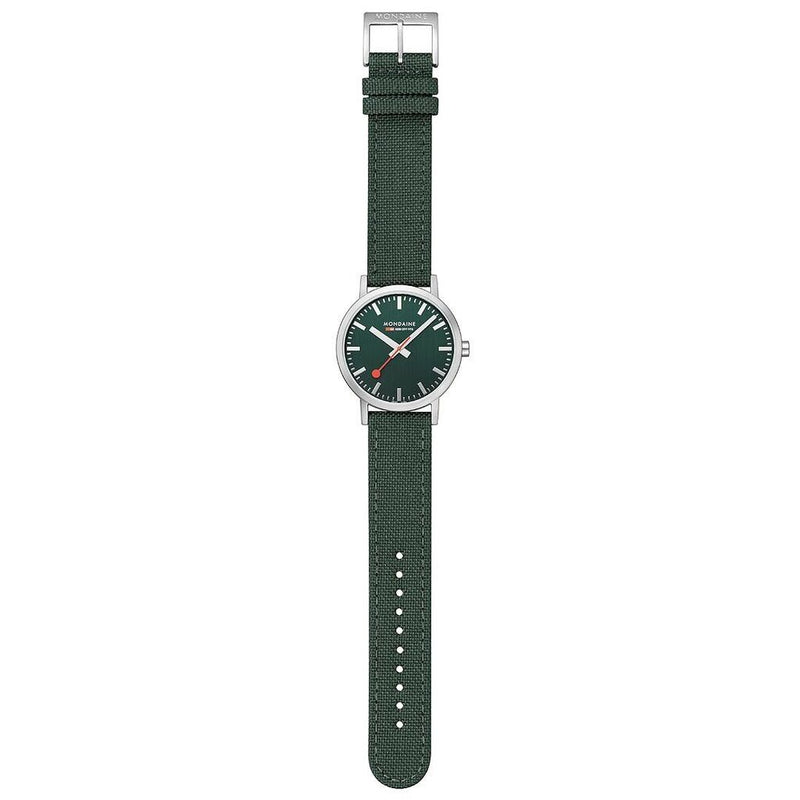 Mondaine Classic 40mm Watch | St. Steel Brushed