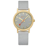 Mondaine Classic 36mm Swiss Quartz Wristwatch