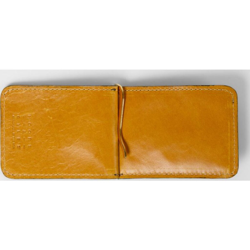 Moore & Giles Reclaimed Spring ID Wallet | Heirloom Black