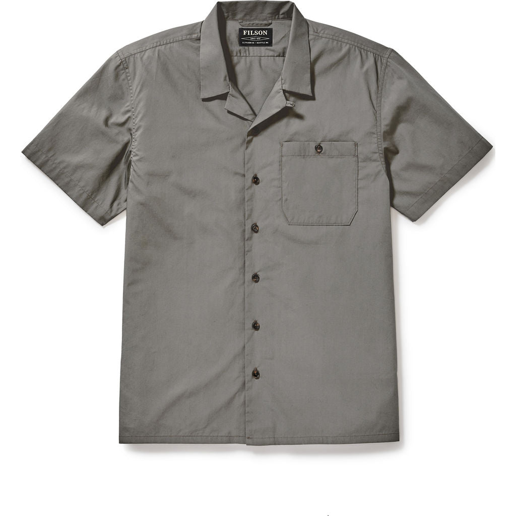 Filson Men's Feather Cloth Short Sleeve Camp Shirt - Olive – Sportique