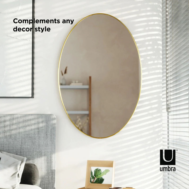 Umbra Hubba Oval Mirror 24x36