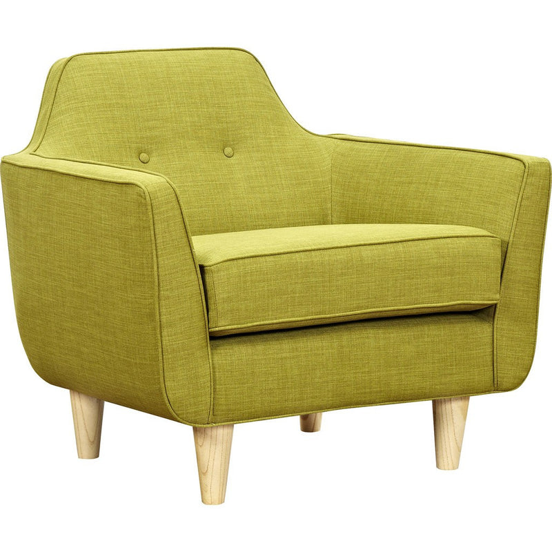 NyeKoncept Agna Armchair| Natural/Avocado Green 223386-A