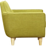 NyeKoncept Agna Armchair| Natural/Avocado Green 223386-A