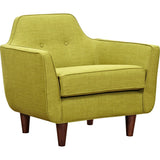 NyeKoncept Agna Armchair | Walnut/Avocado Green 223386-B