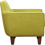 NyeKoncept Agna Armchair | Walnut/Avocado Green 223386-B