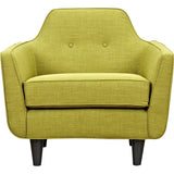 NyeKoncept Agna Armchair | Black/Avocado Green 223386-C