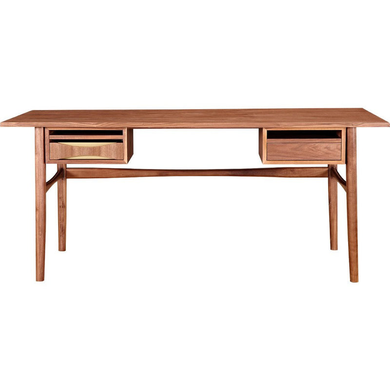 NyeKoncept Hanna Desk | Metallic Brass 224423-D