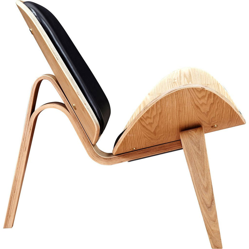 NyeKoncept Shell Chair | Natural/Milano Black 224436-C