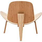 NyeKoncept Shell Chair | Natural/Milano Black 224436-C