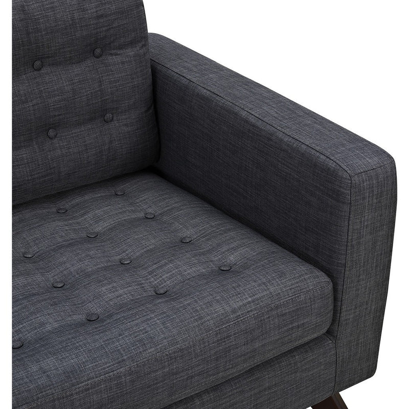 NyeKoncept Mina Sofa | Black/Charcoal Gray 224455-C