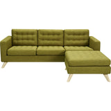 NyeKoncept Mina Sofa Set | Natural/Avocado Green 224482-A