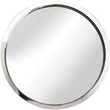 Nuevo Julia Wall Mirror | Silver Stainless Steel Polished